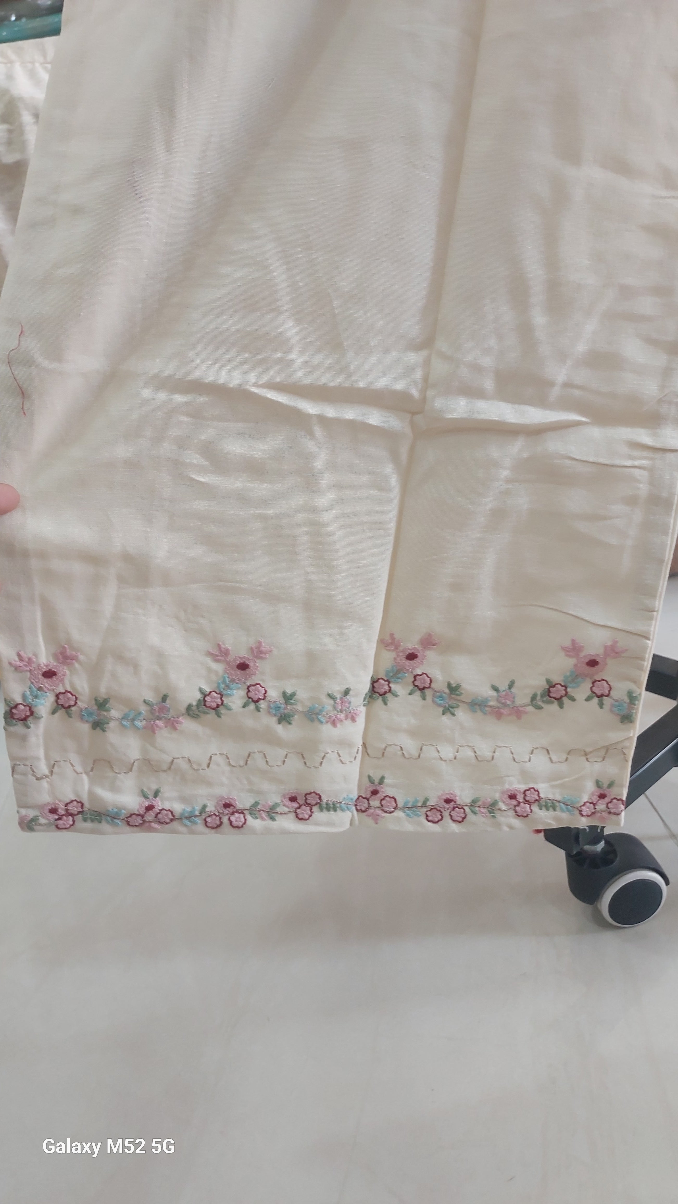 Elegant white co-ord set