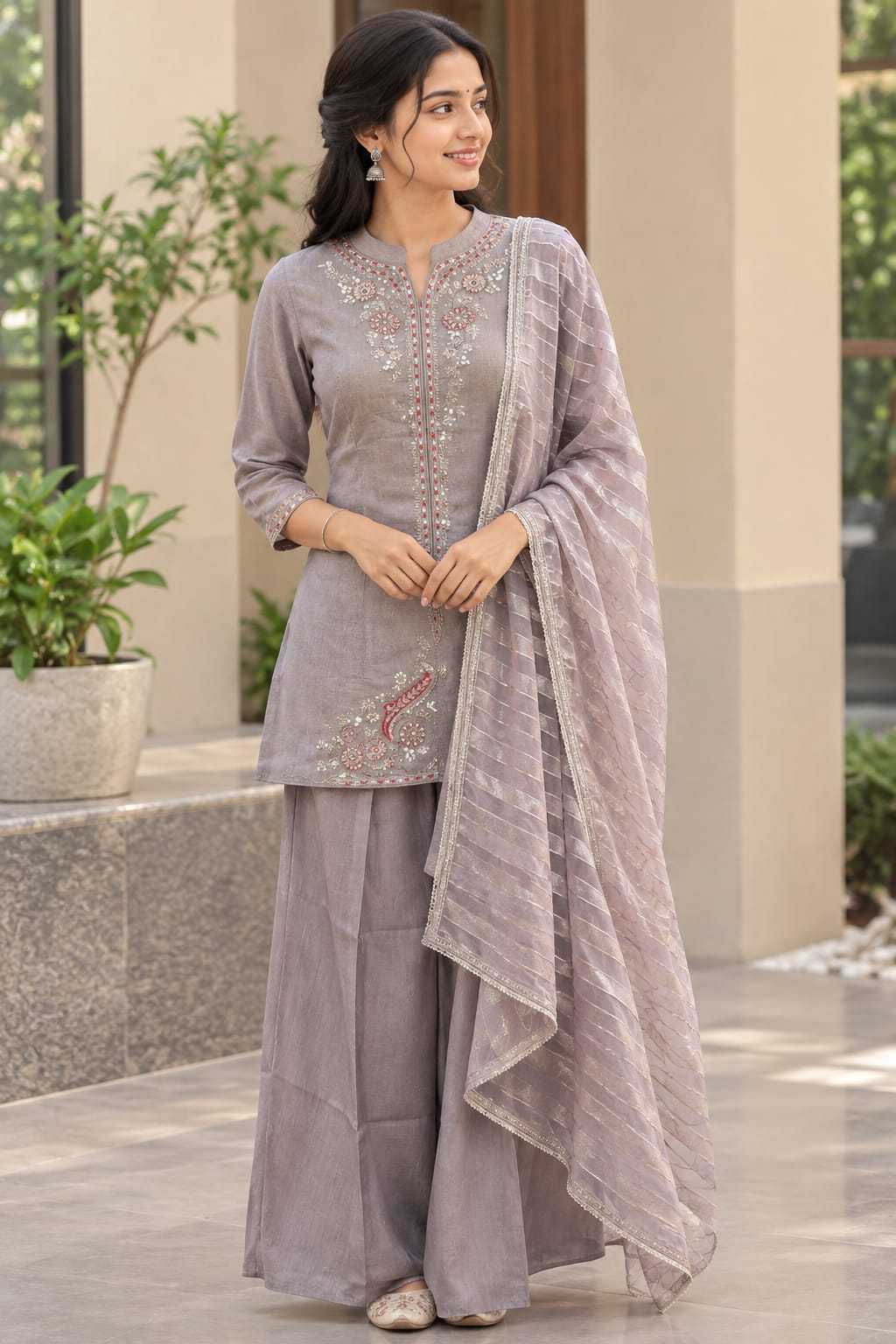 Elegant Gay kurti set