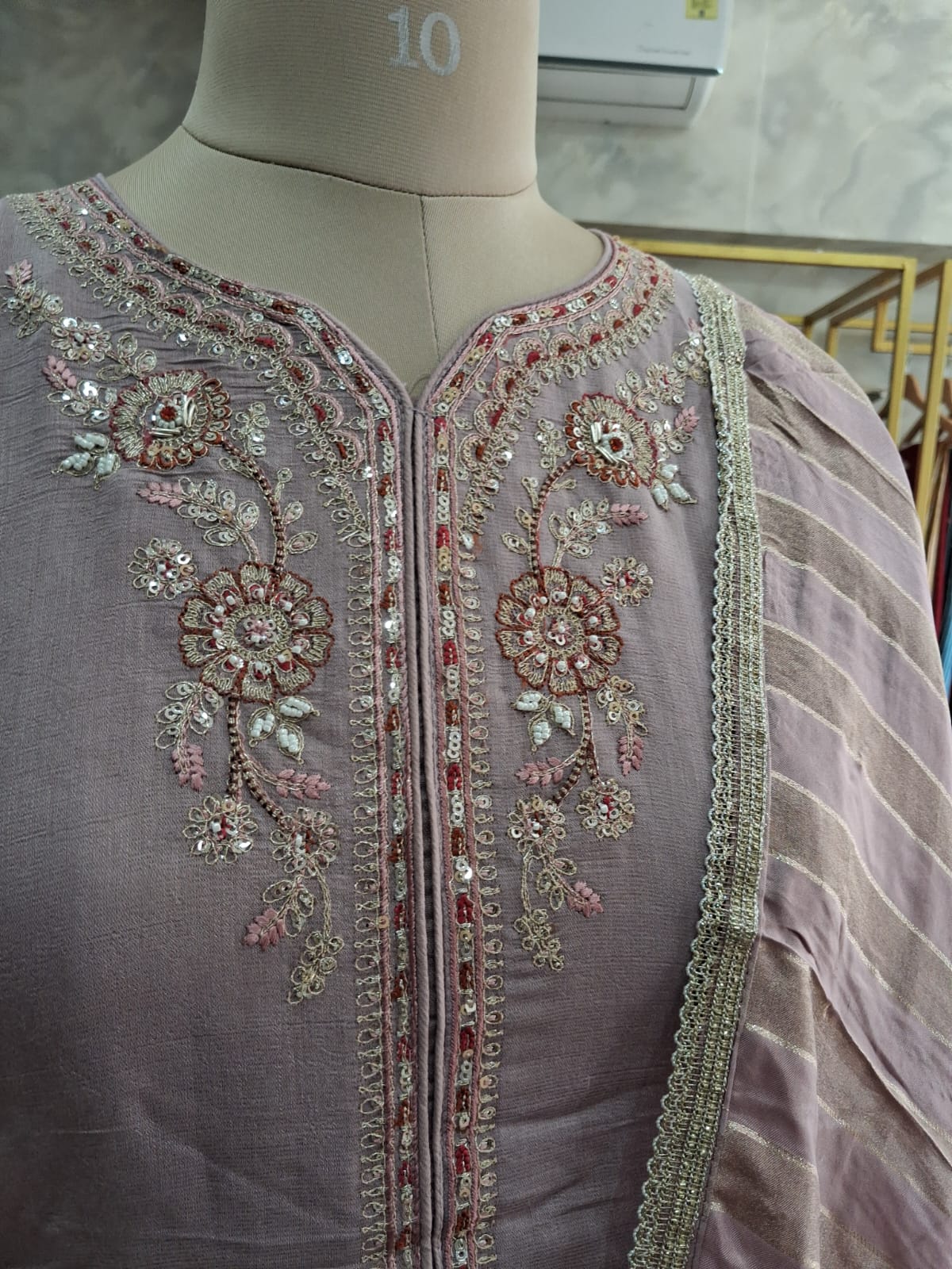 printed kurti set