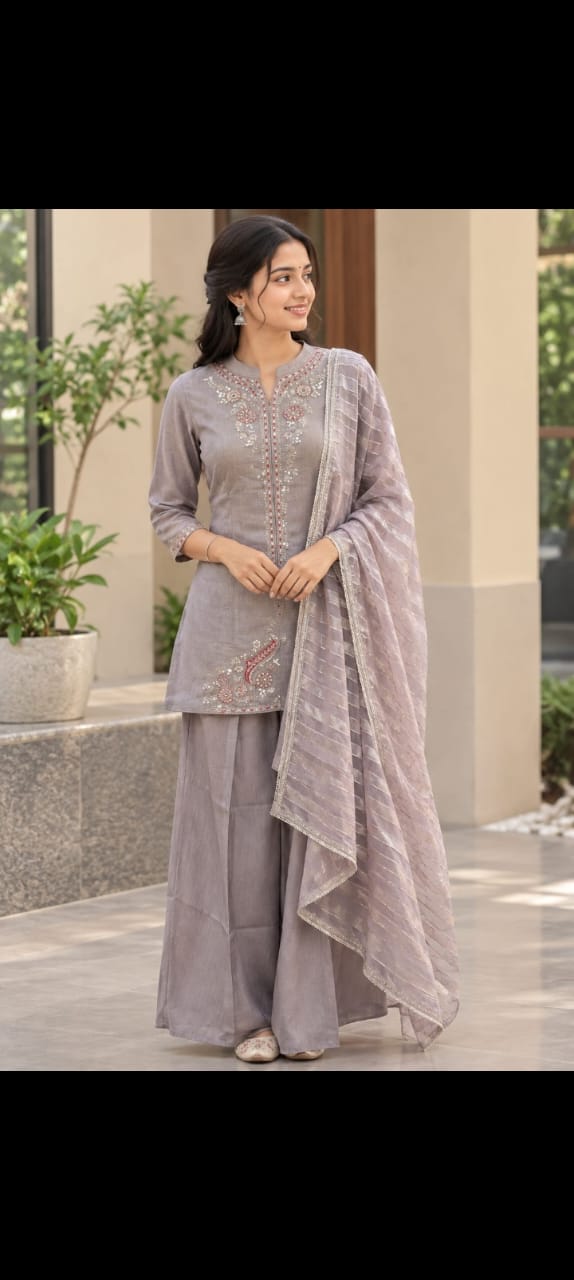 printed kurti set