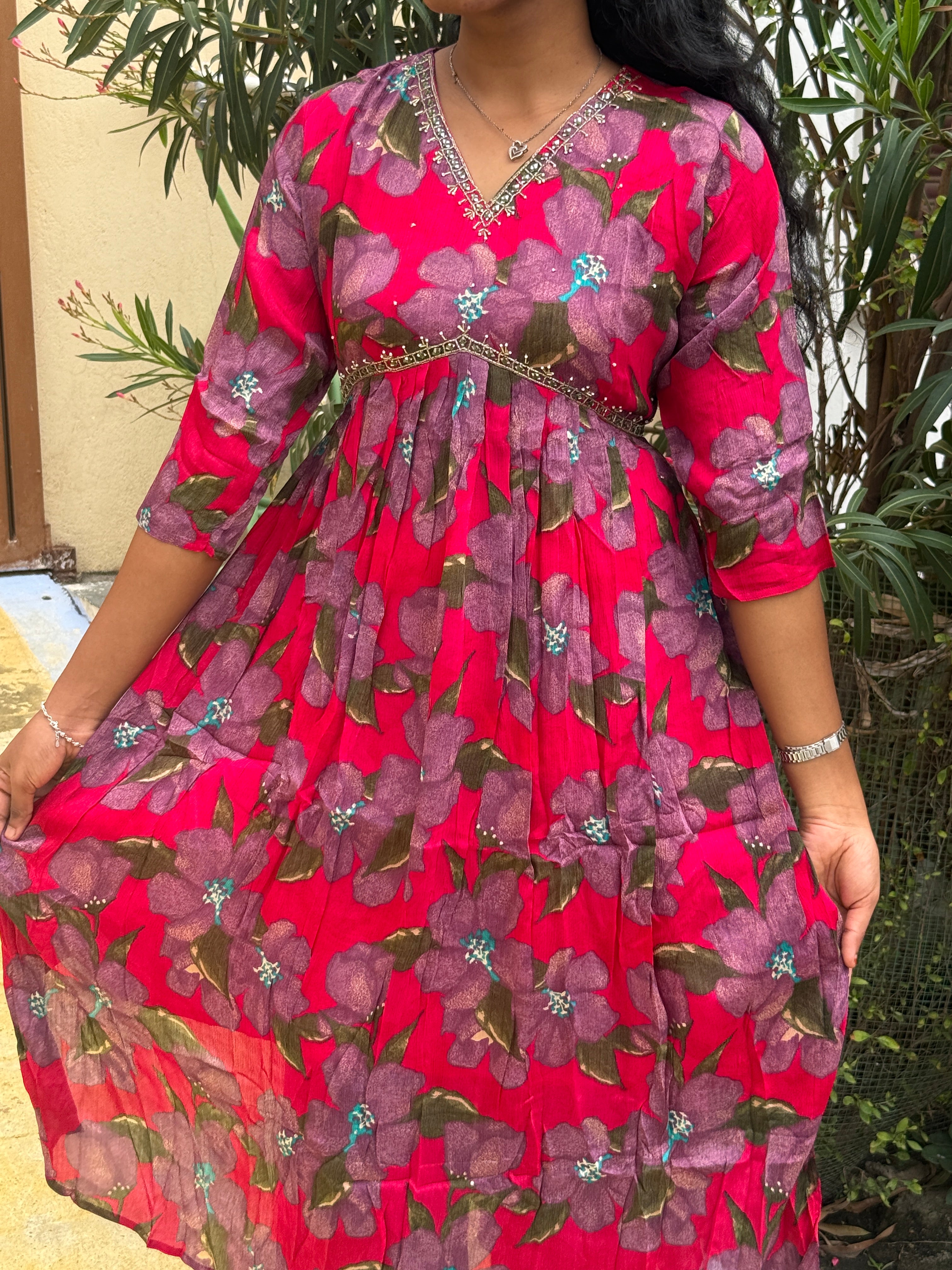 Elegant Anarkali dress