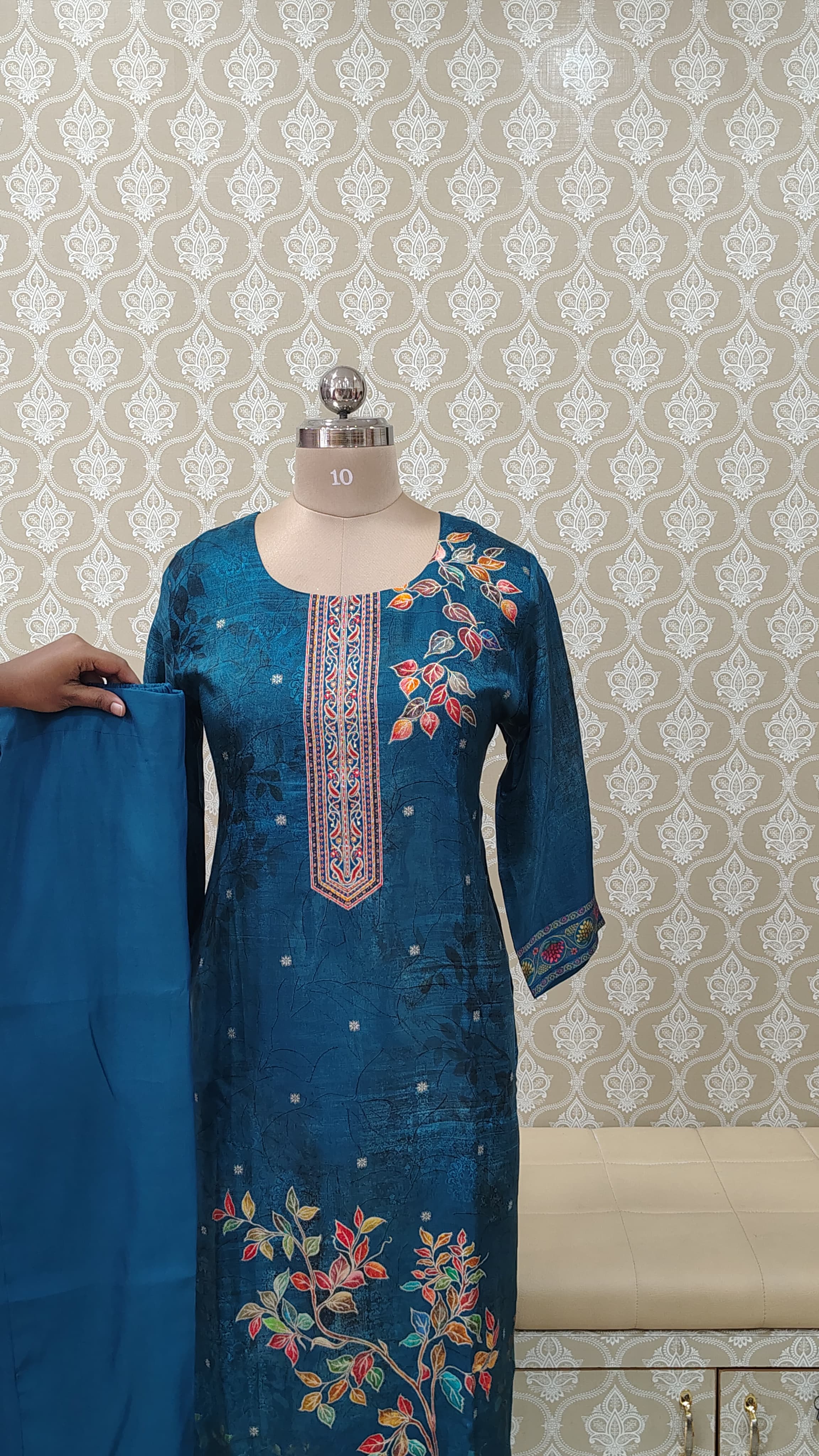 floral kurthi set