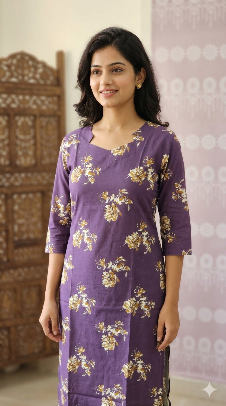 Elegant printed top