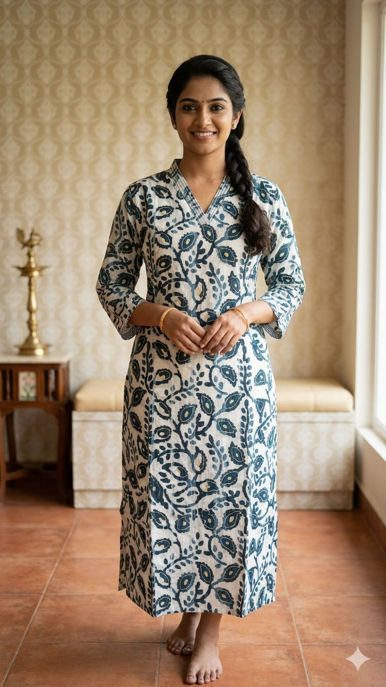 Printed Kurti top