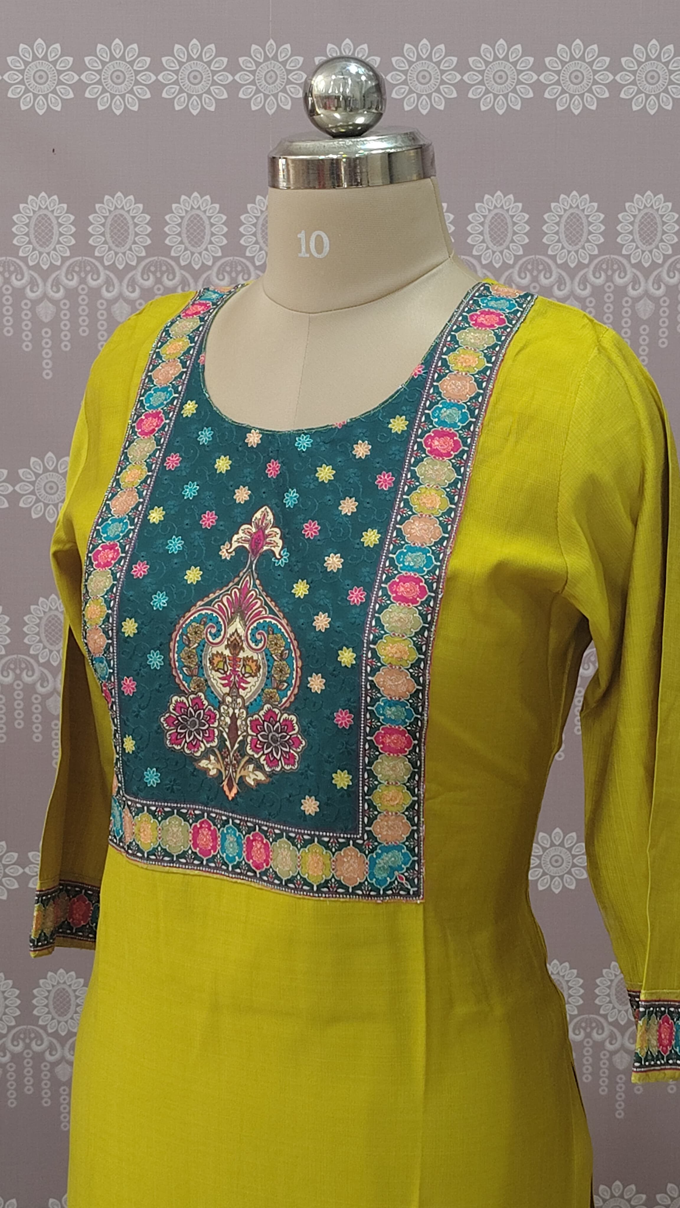 Printed kurthi set