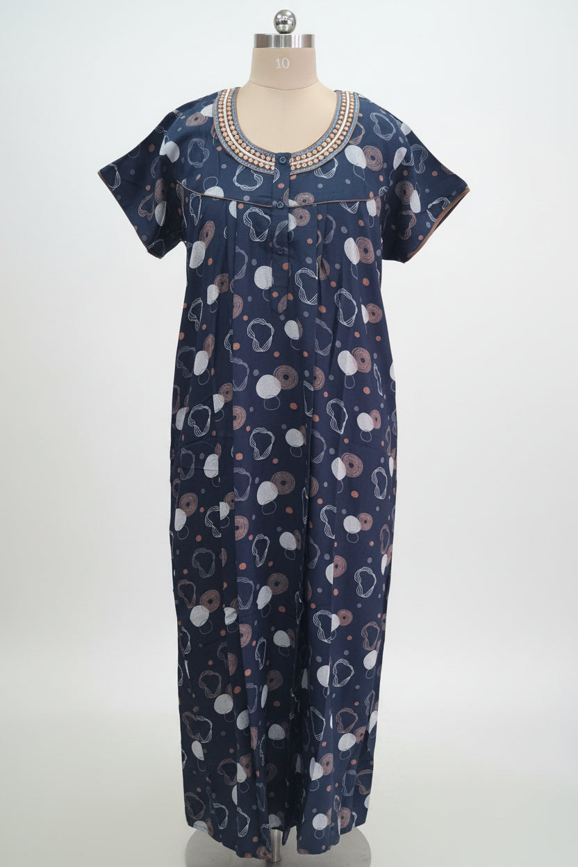 Printed Cotton Nighty