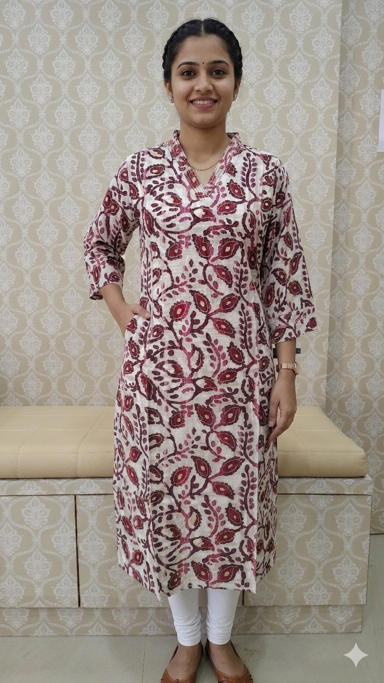 Printed Kurti top