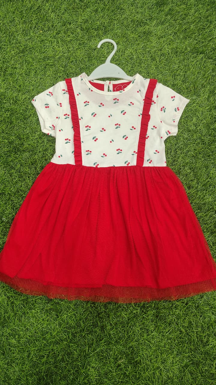 🍒 Sweet Cherry Pie Tulle Dress
