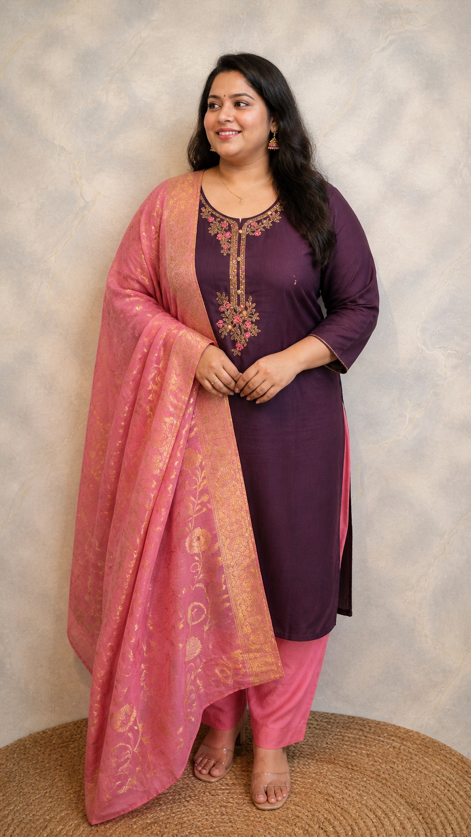 printed kurthi set
