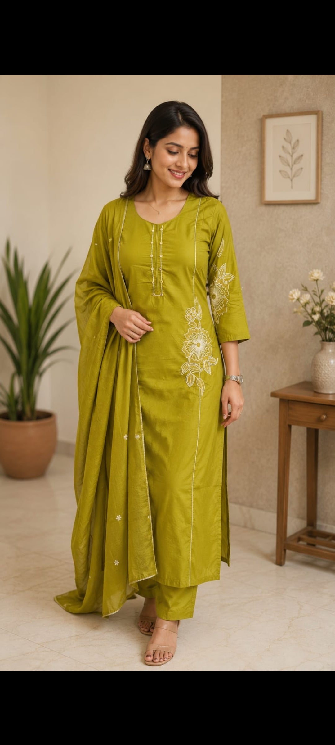 Cotton kurthi set