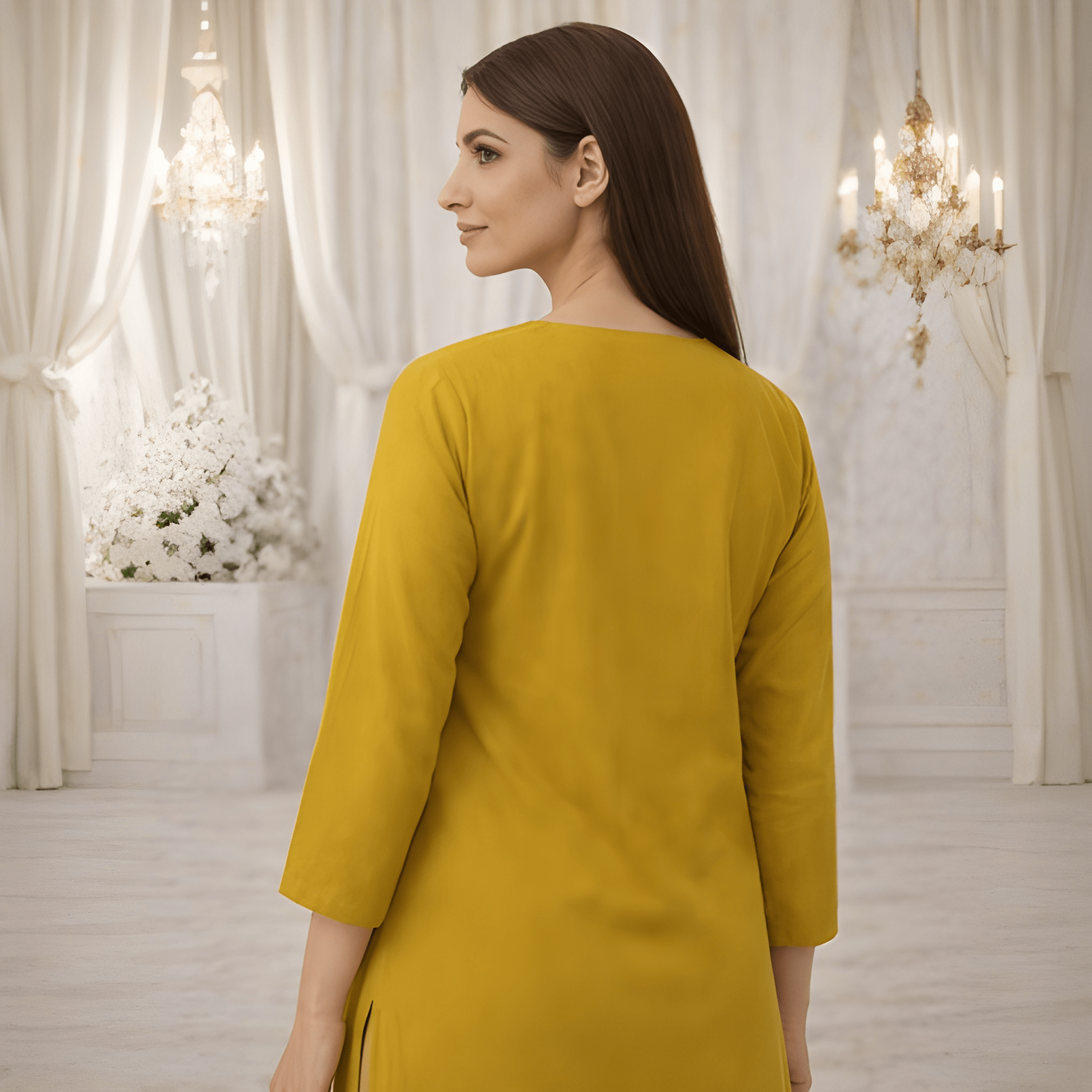 Embroidery kurthi top