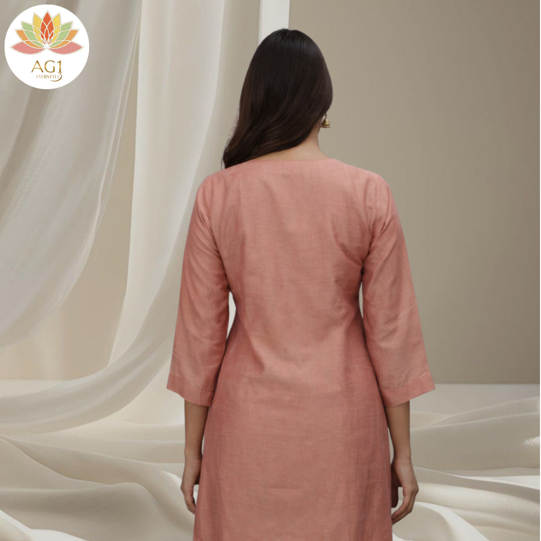 V-neck sequin work top