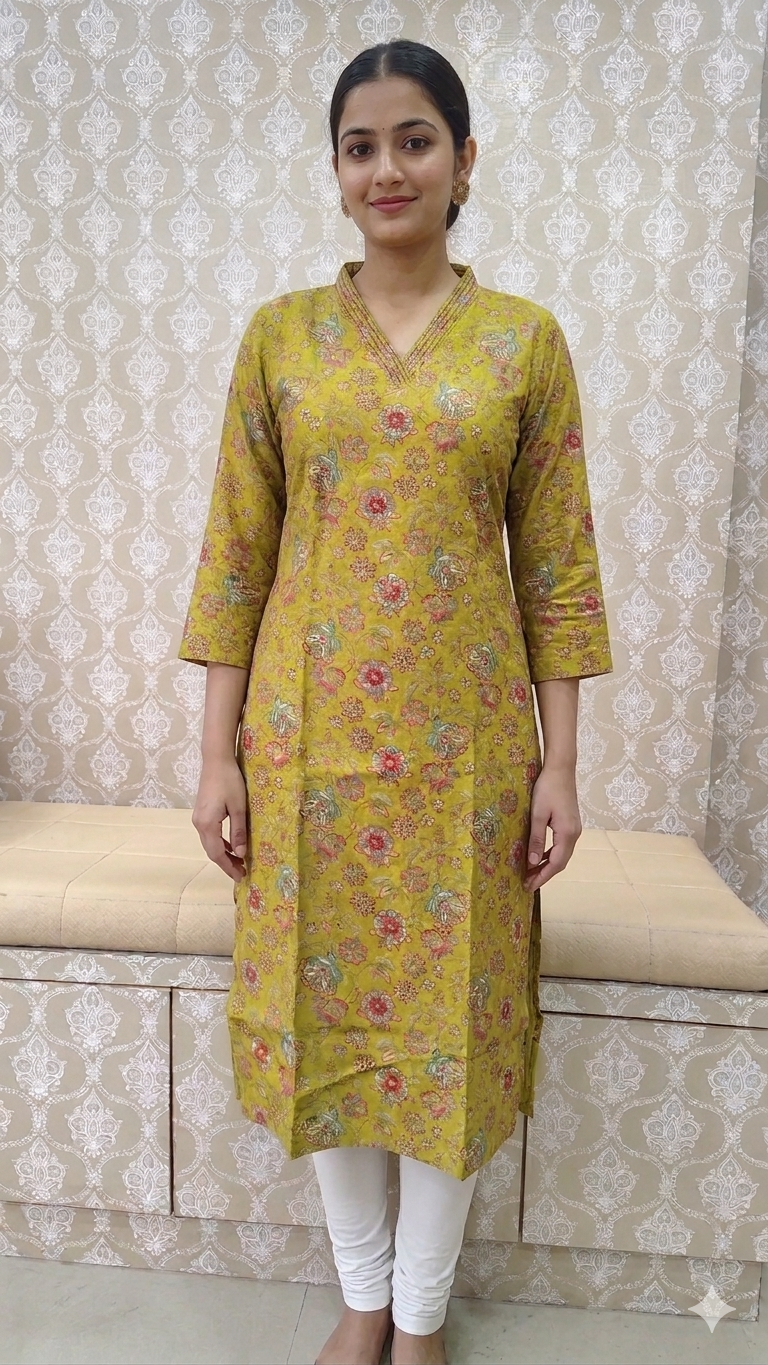 Printed Kurti top