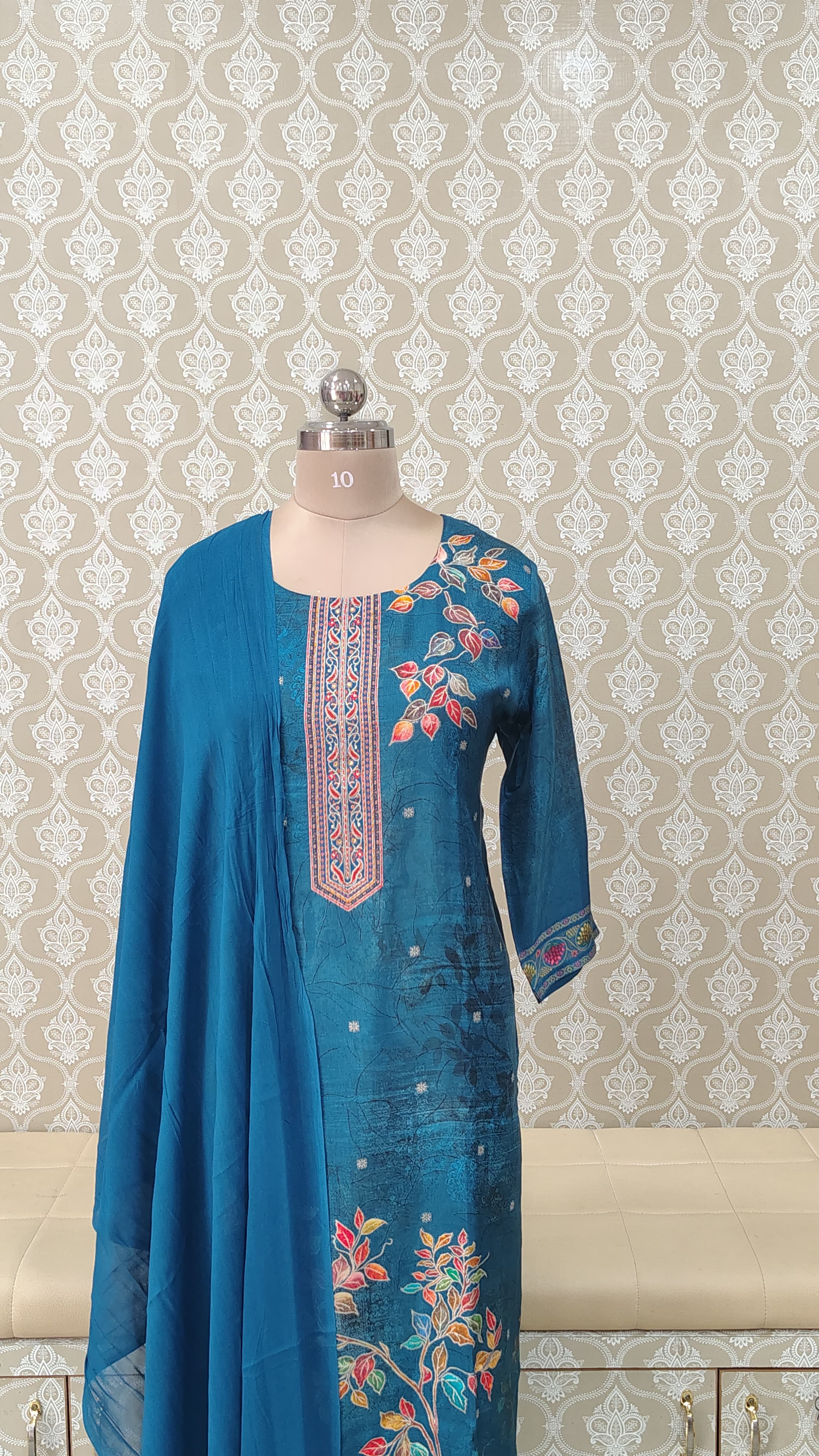 floral kurthi set