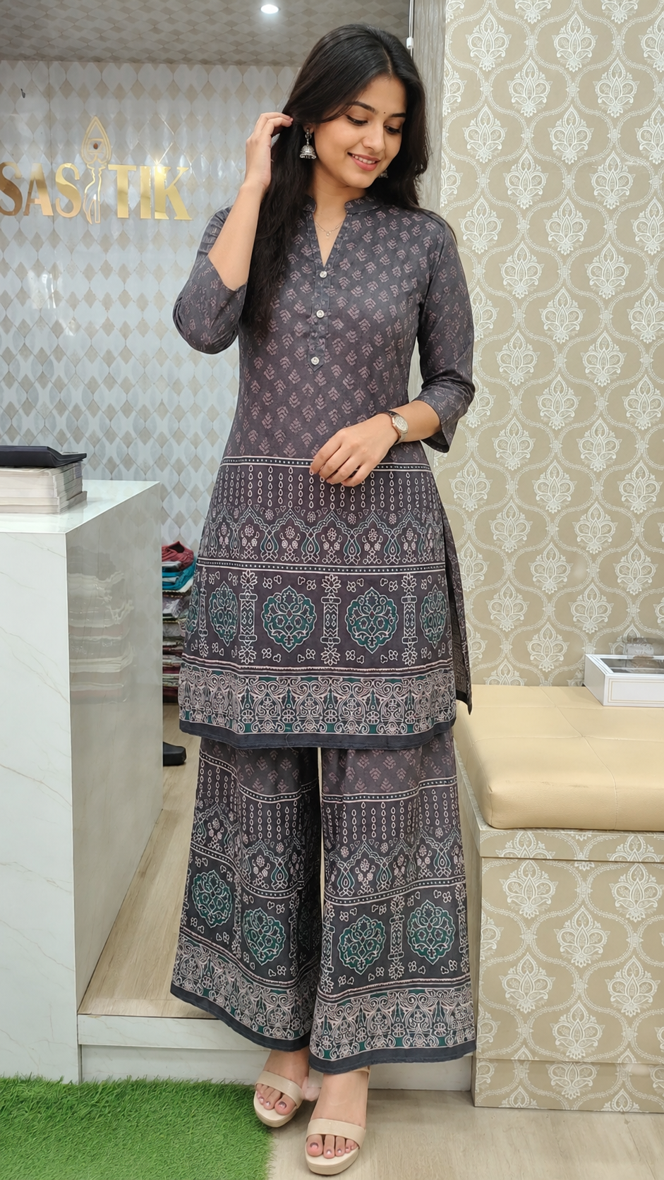 Printed co-ord set