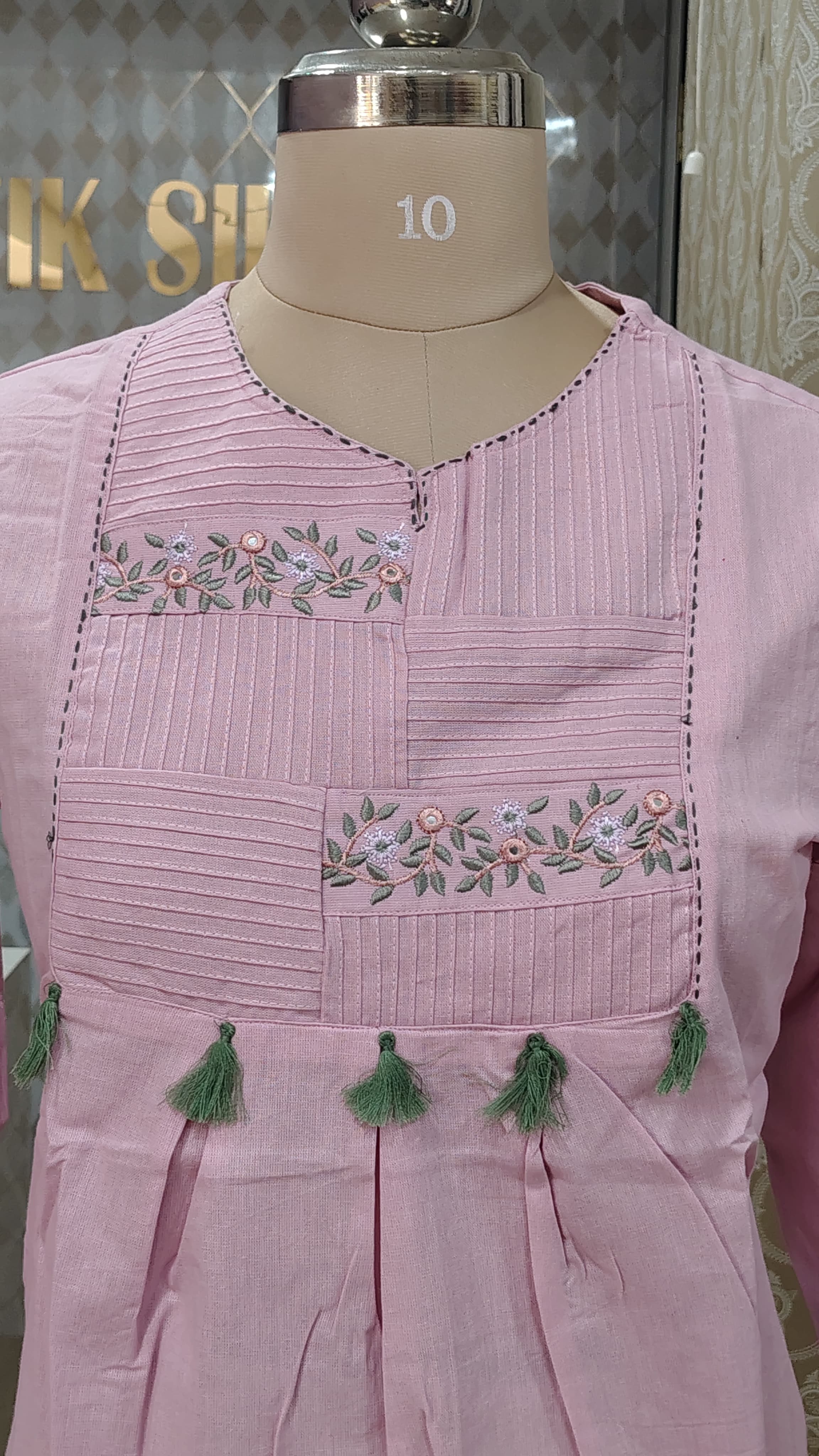 Baby pink top