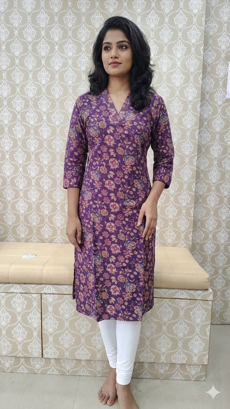 Printed Kurti top