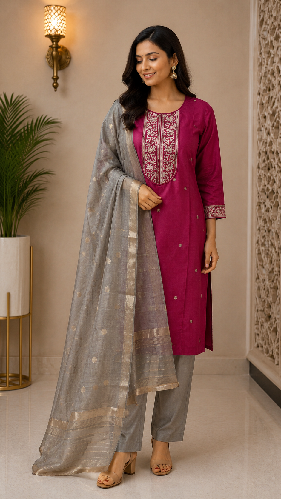 Elegant  kurti set