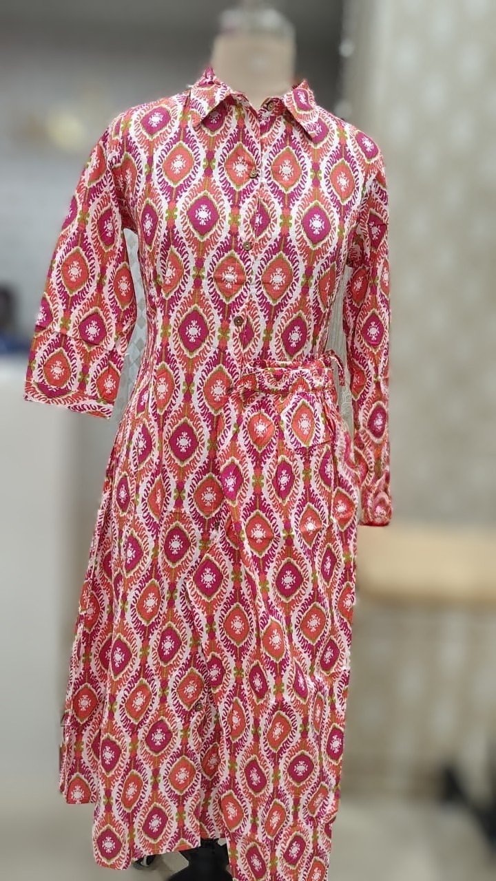 Co-ord set pink mix