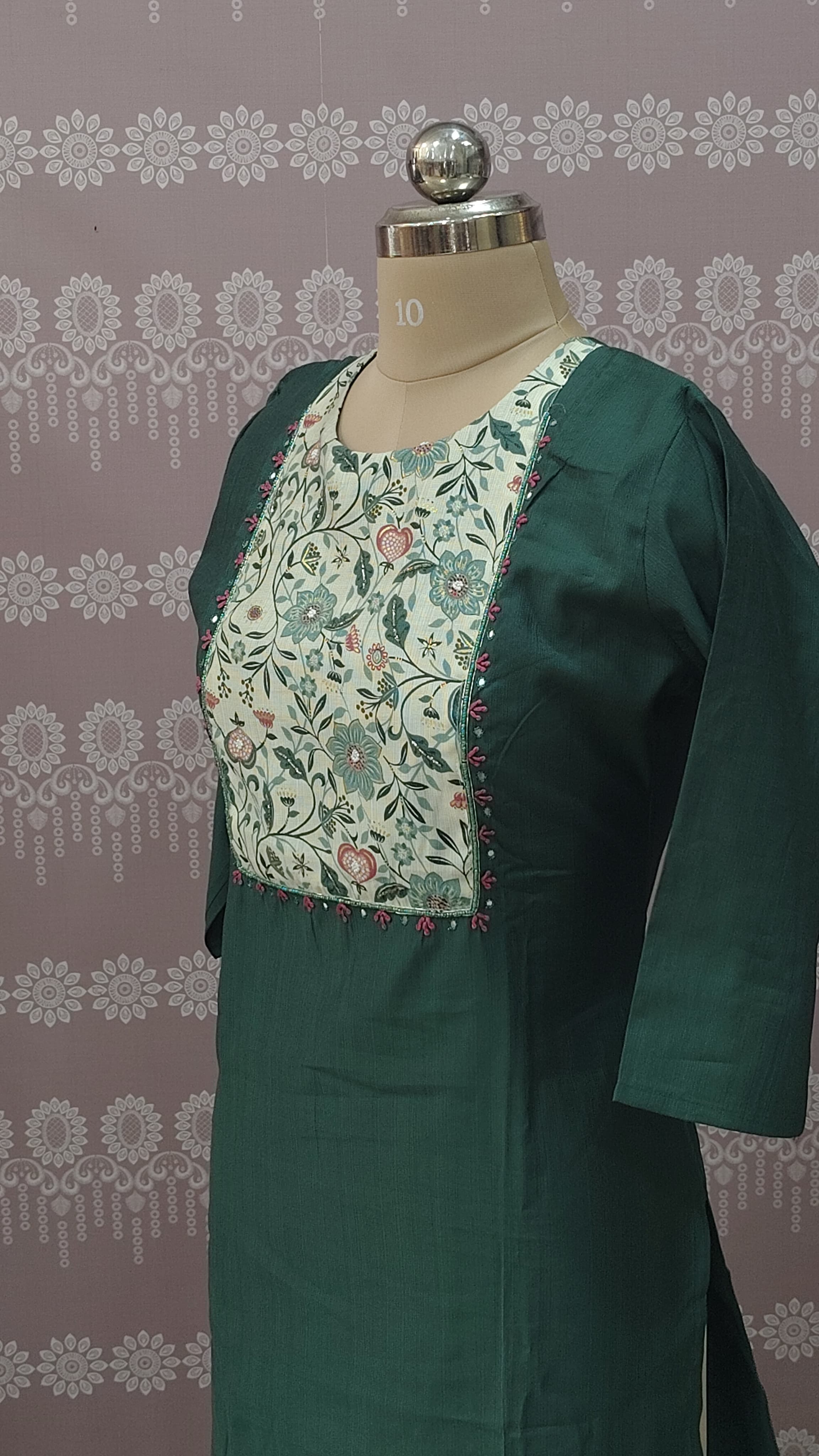 printed kurthi set
