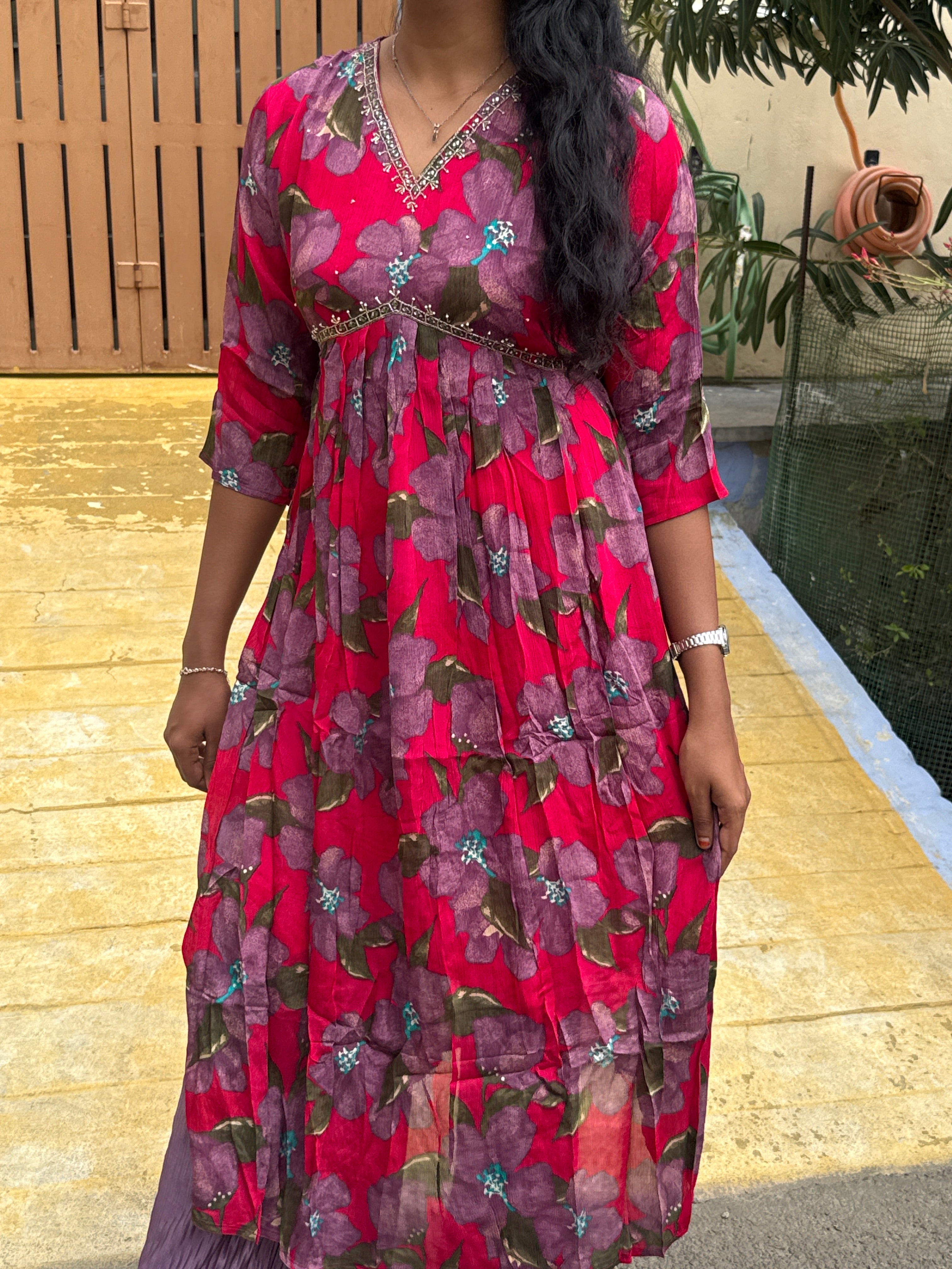 Elegant Anarkali dress