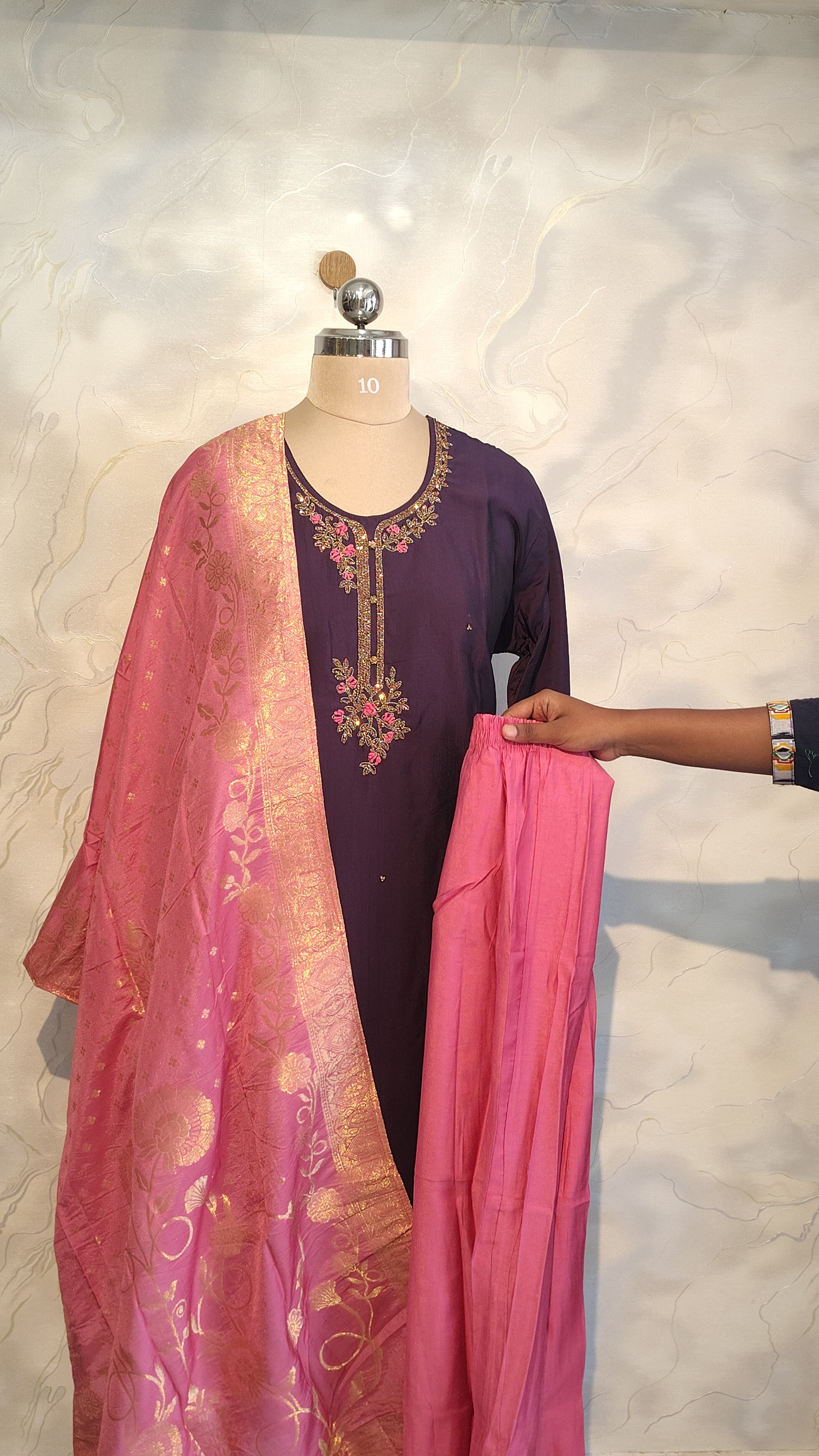 printed kurthi set