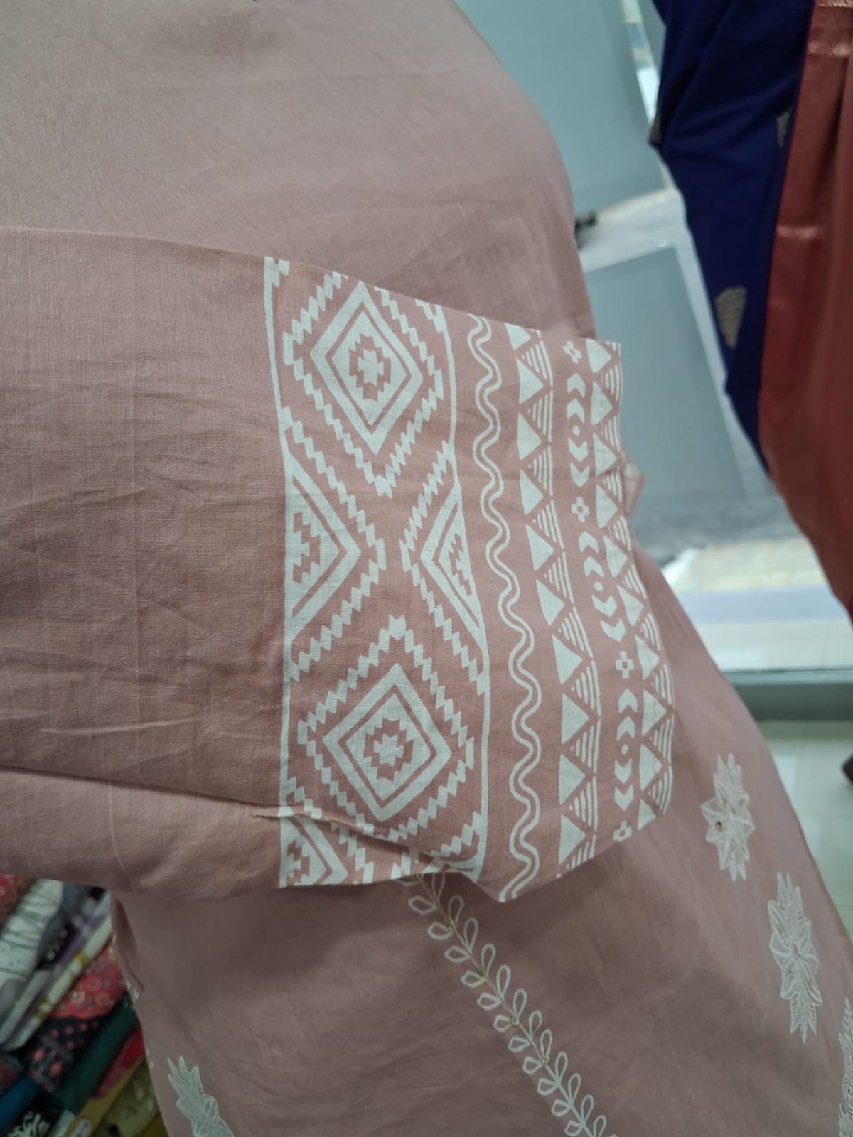 Dusty Pink kurti set
