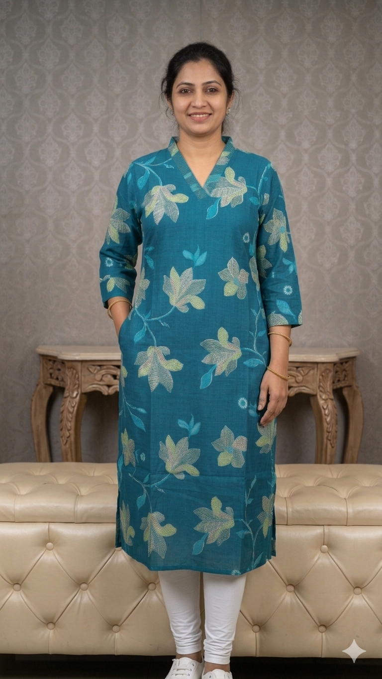 Printed Kurti top