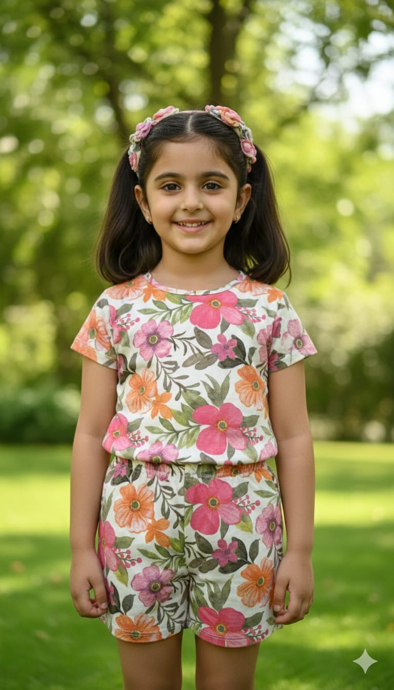 A bold, all-over botanical floral print