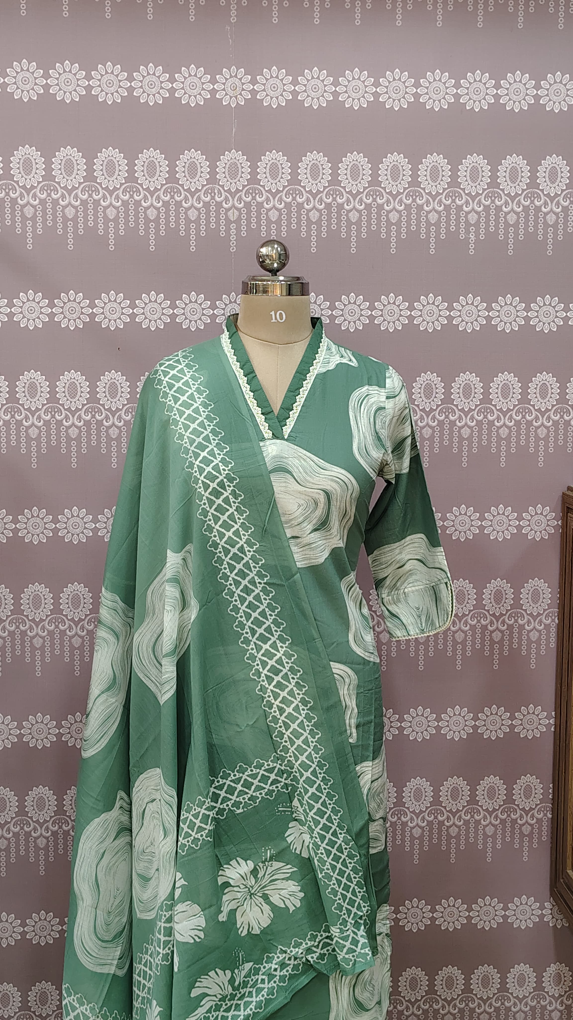 Printed kurthi set