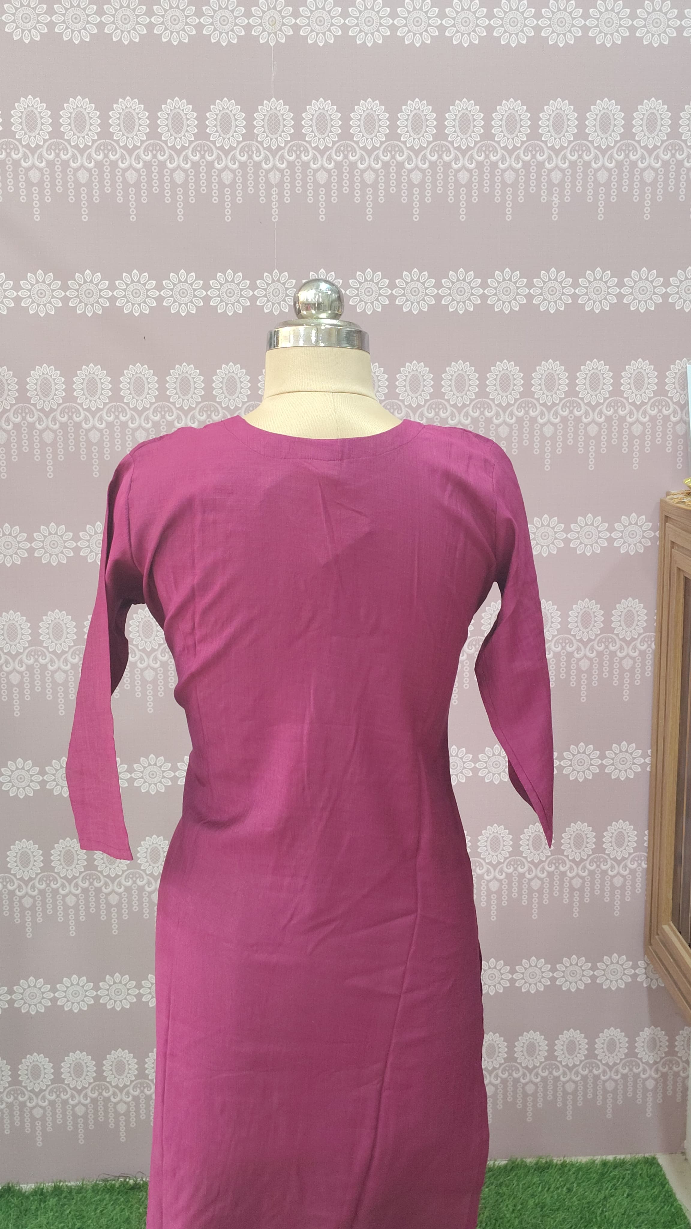 Floral printed kurthi set