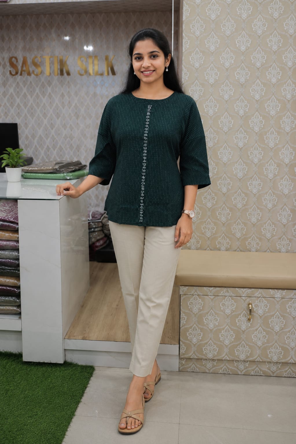 Elegant top🌷🌸 (Copy)