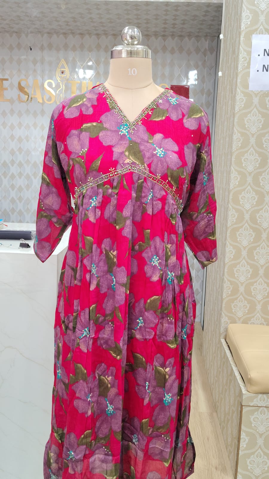 Elegant Anarkali dress
