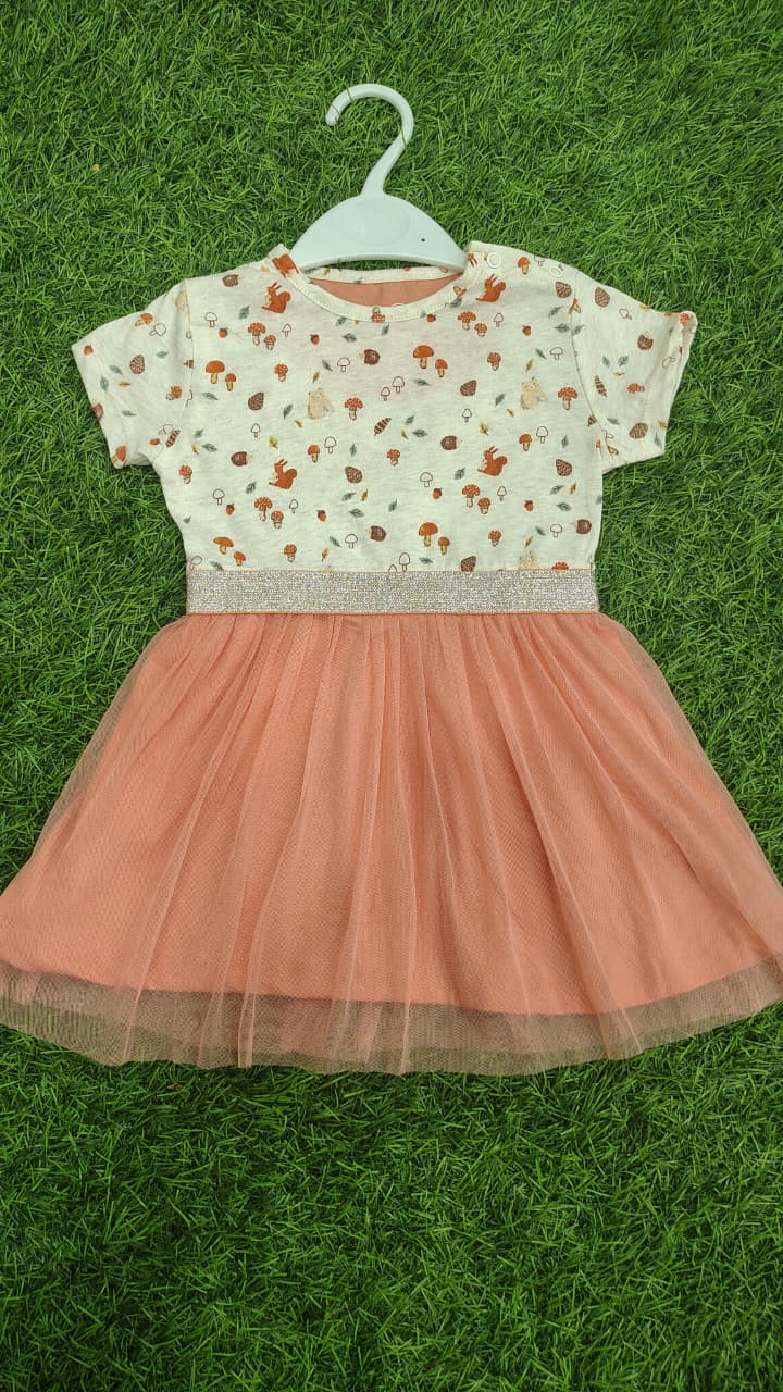 Printed Party Frock