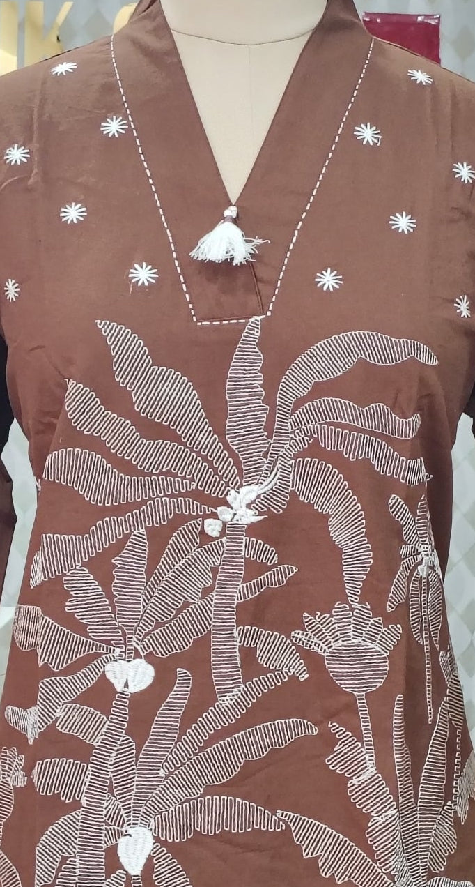 Coffee Brown Top