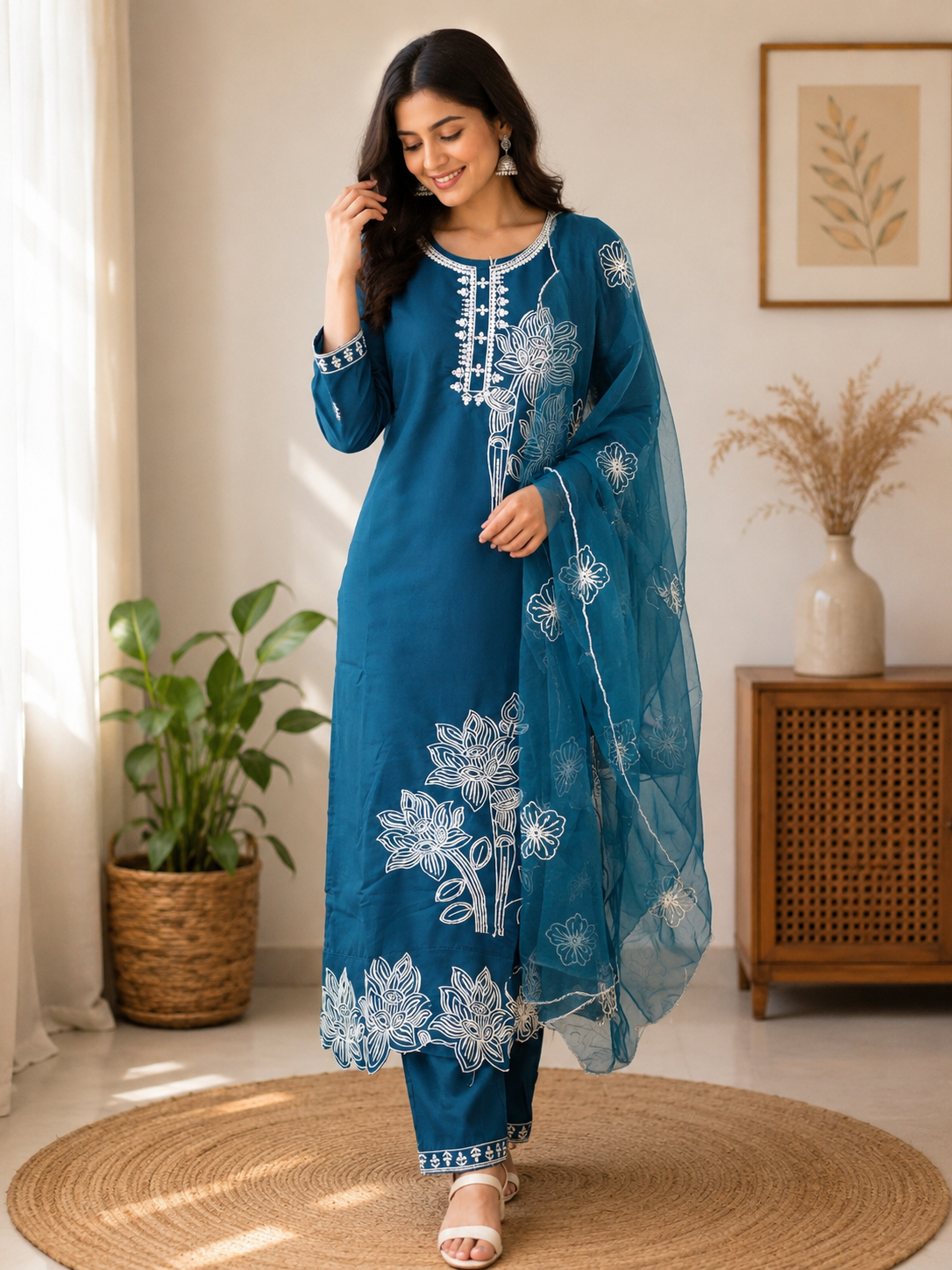 Elegant 3 colour"s Kurti SET