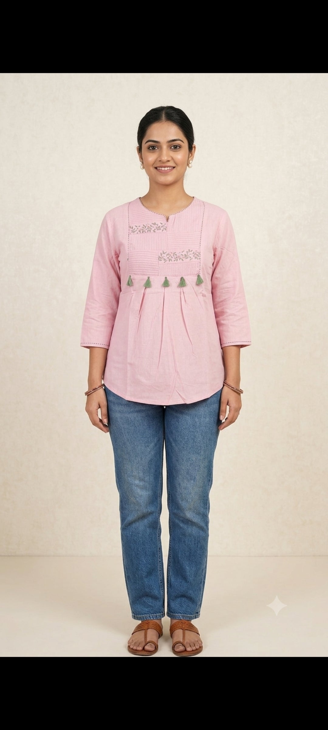 Baby pink top