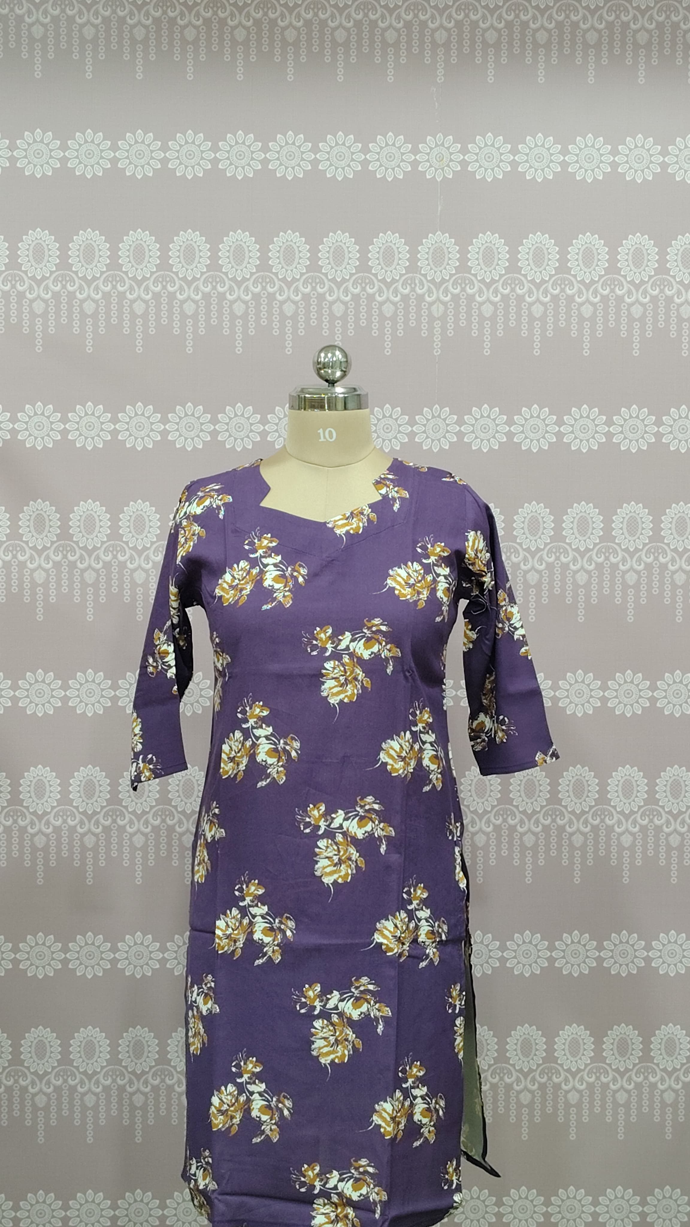 Elegant printed top
