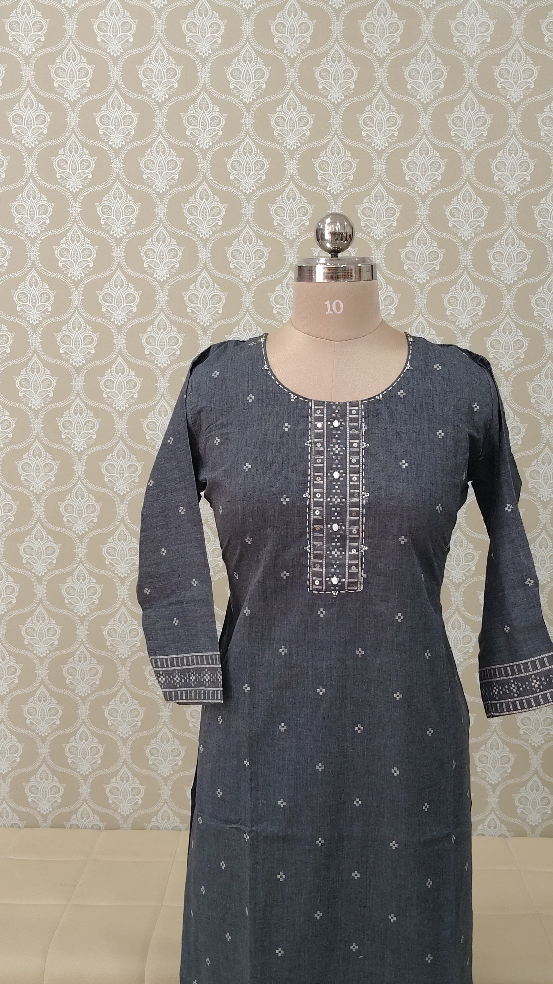 Charcoal grey top