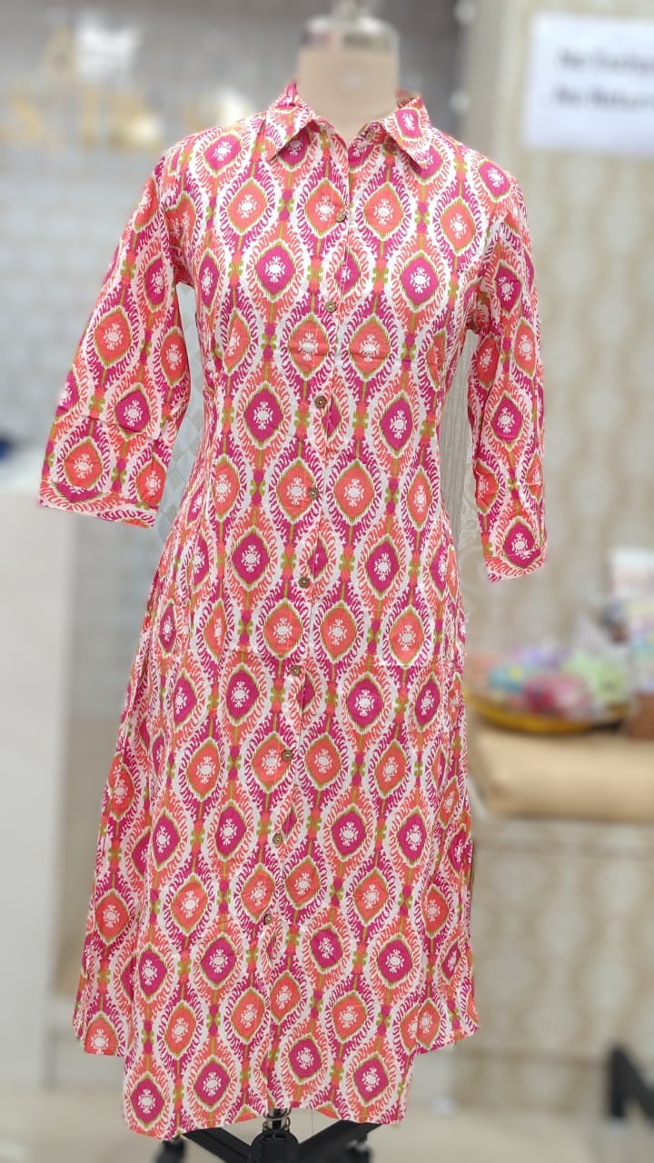 Co-ord set pink mix