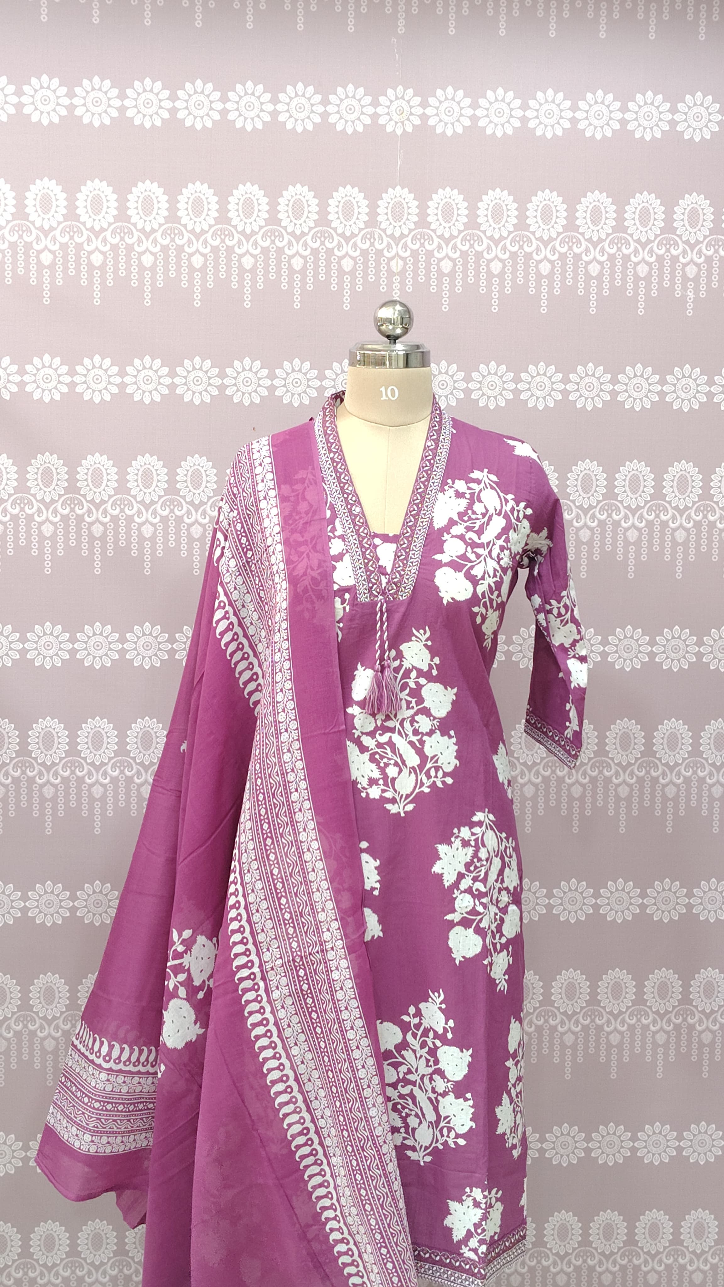 printed kurthi set