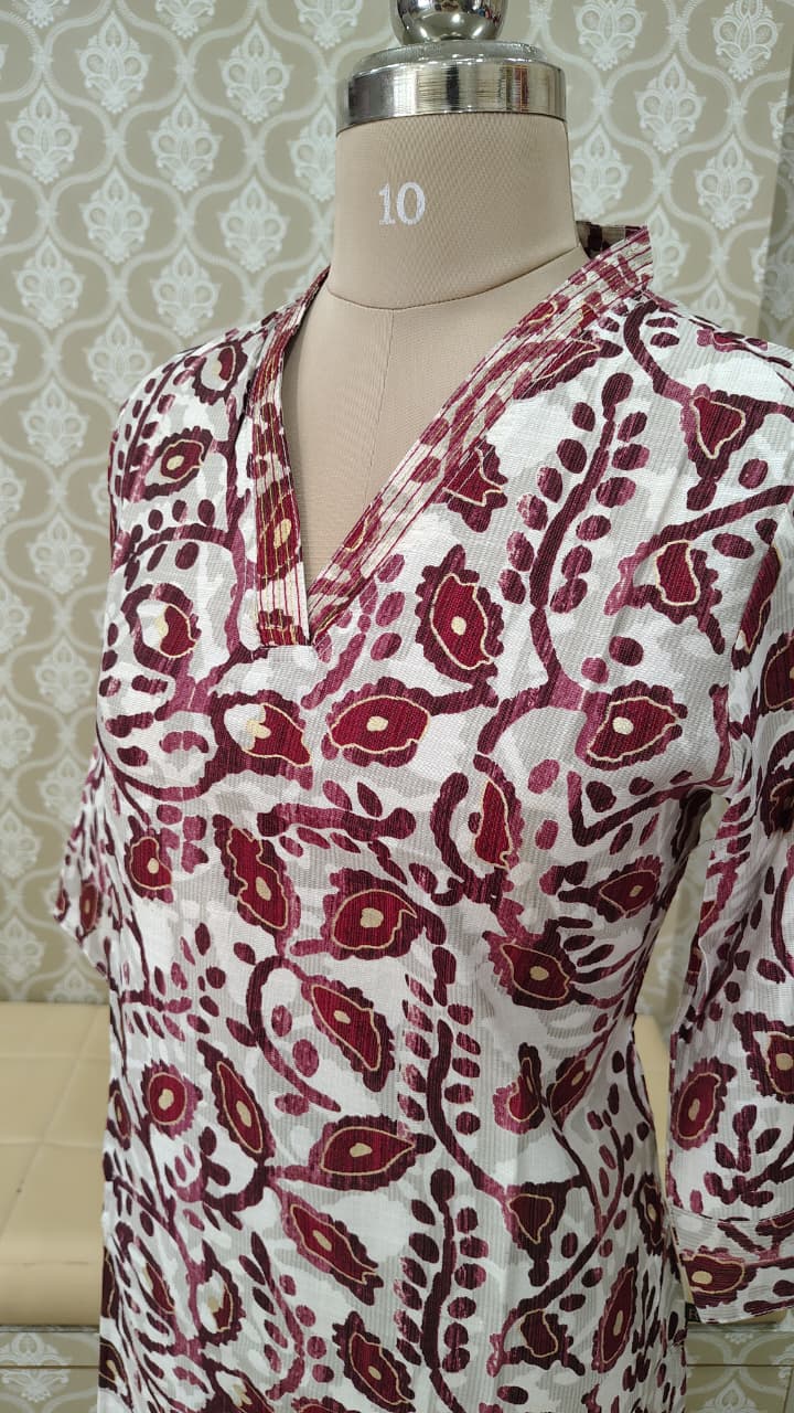 Printed Kurti top