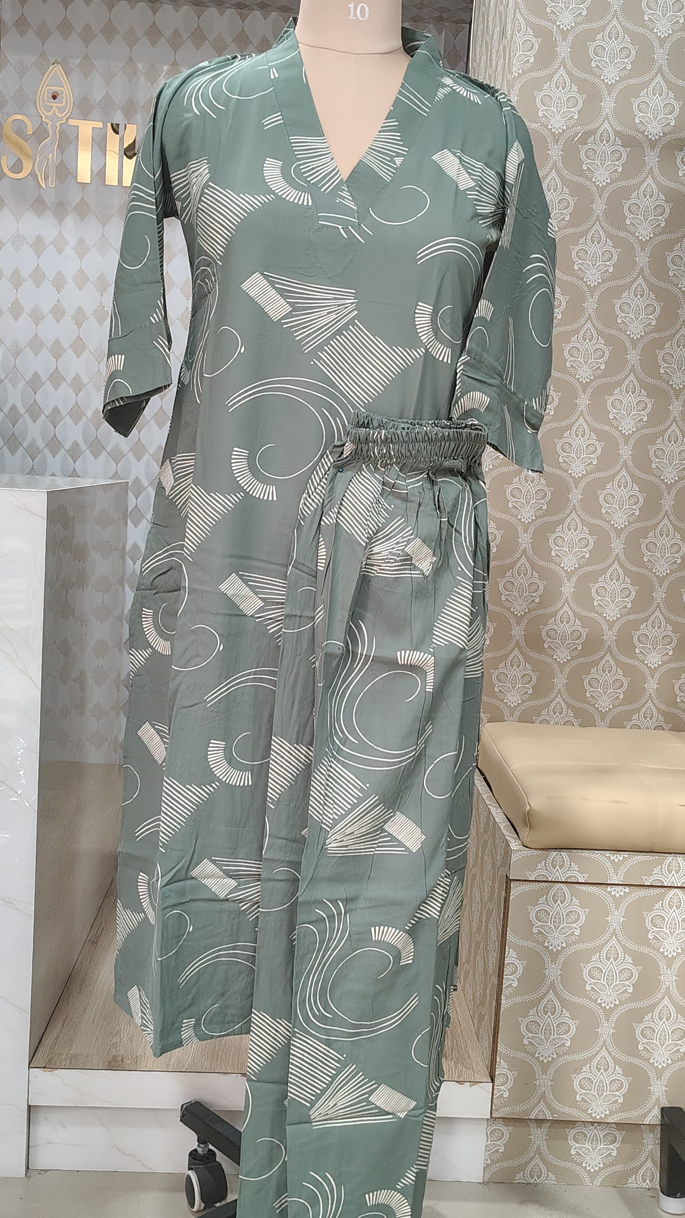 SAGE GREEN CO-ORD SET