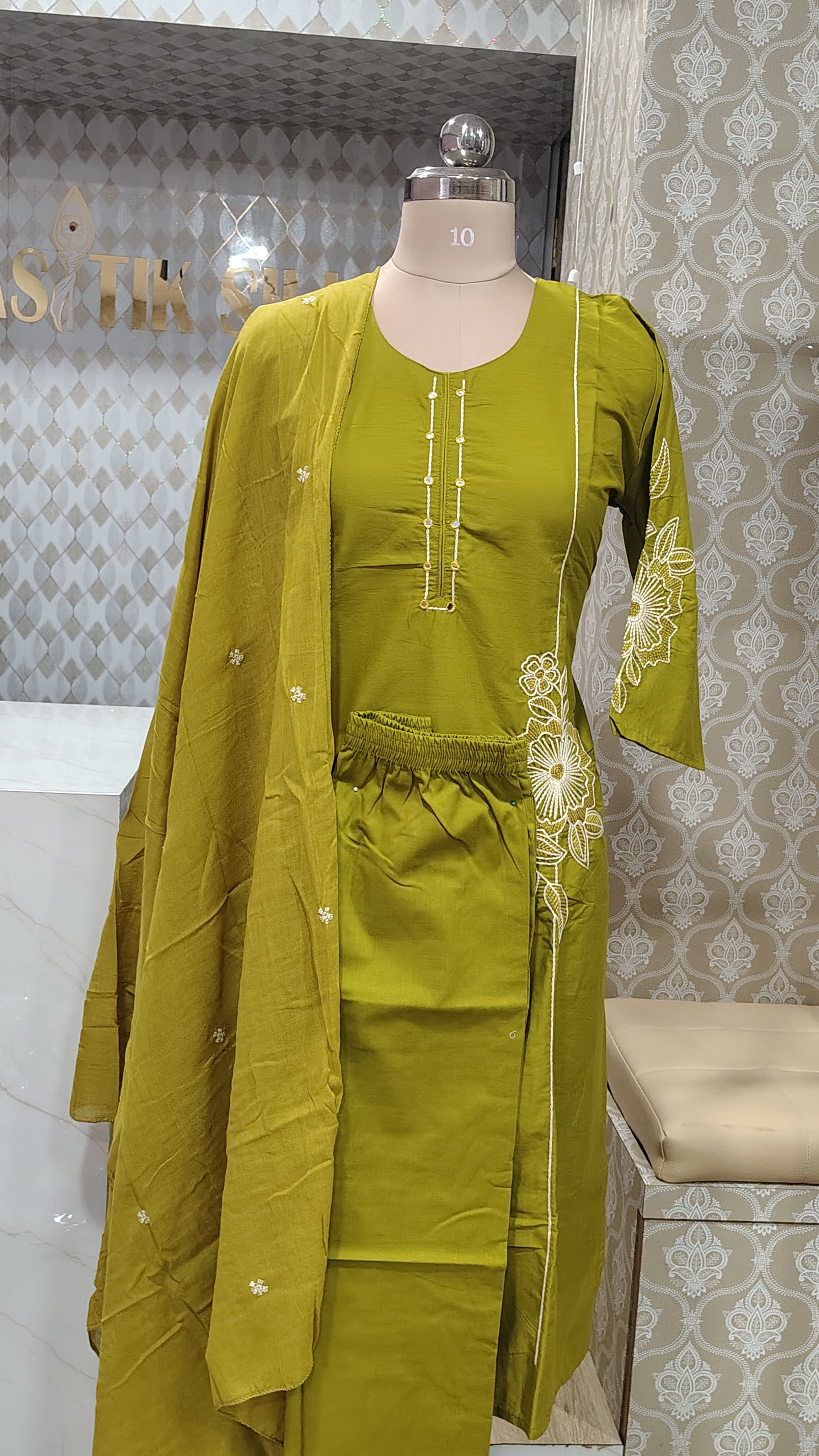 Cotton kurthi set